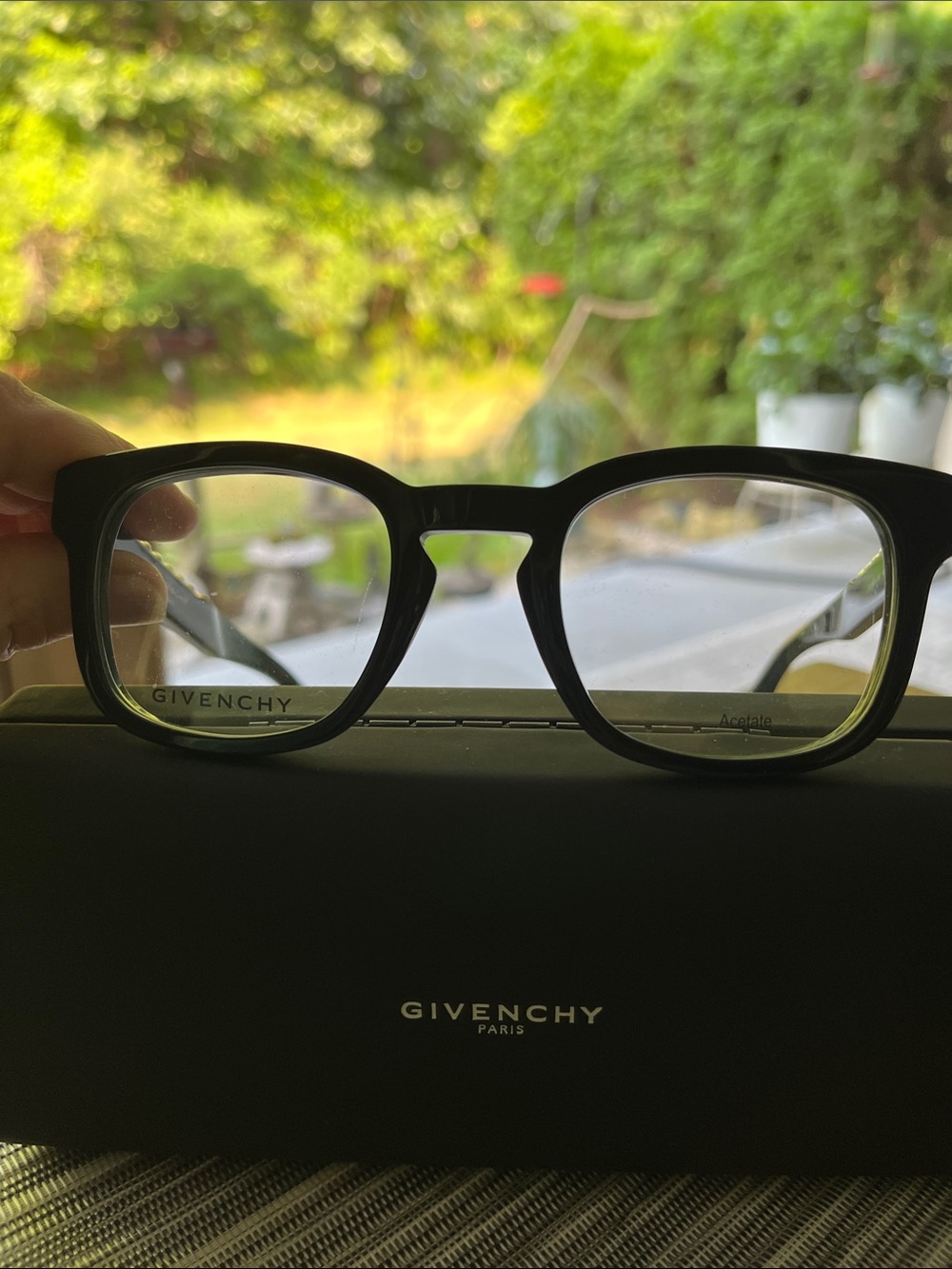Optical Glasses Frame. Givenchy Black- Rim with dots with the box. Brand new. - Picture 8 of 9